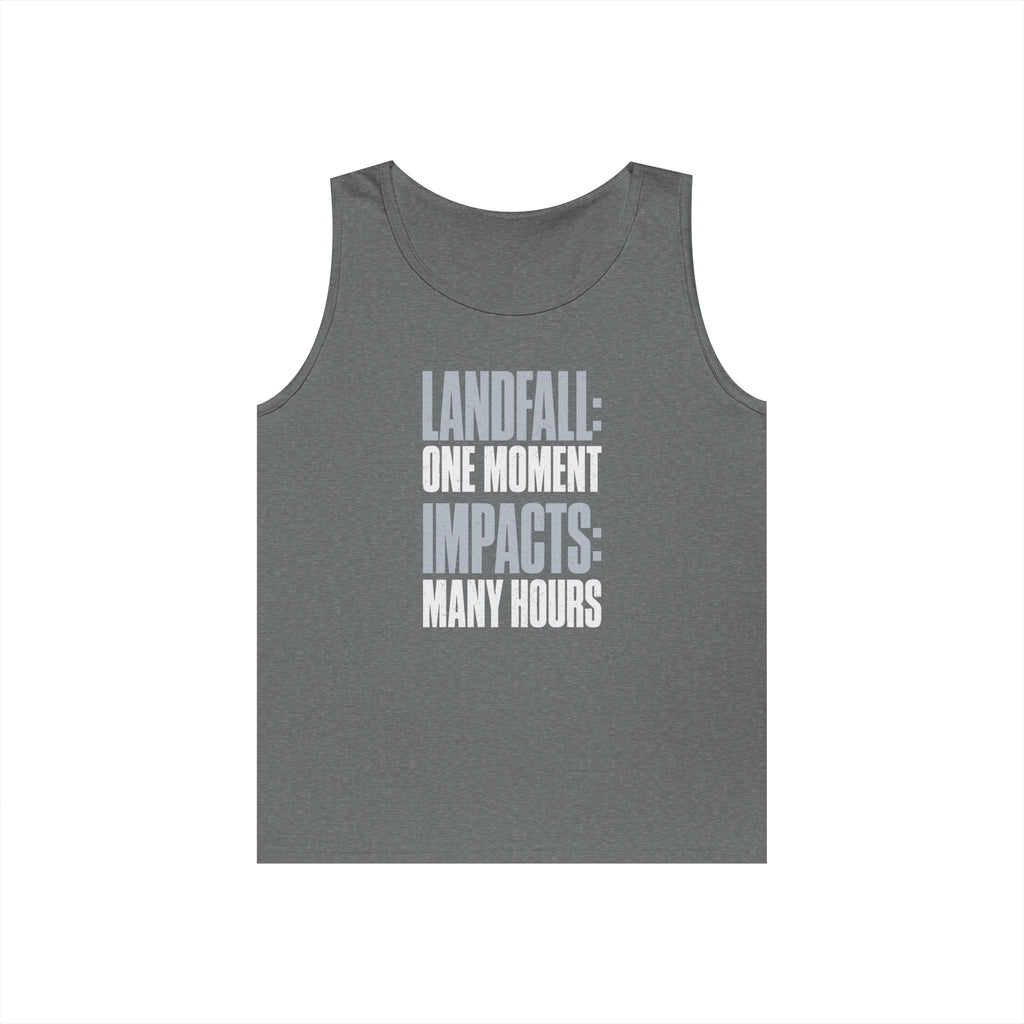 Landfall: One Moment Impacts: Many Hours Tank Top