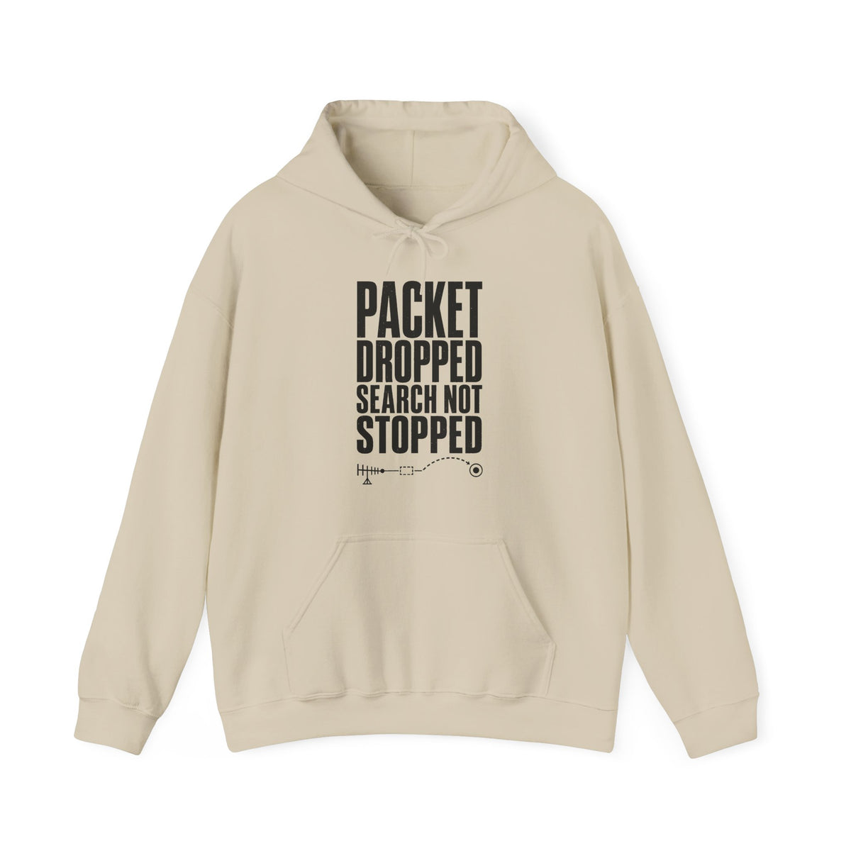 Packet Dropped Search Not Stopped Hoodie