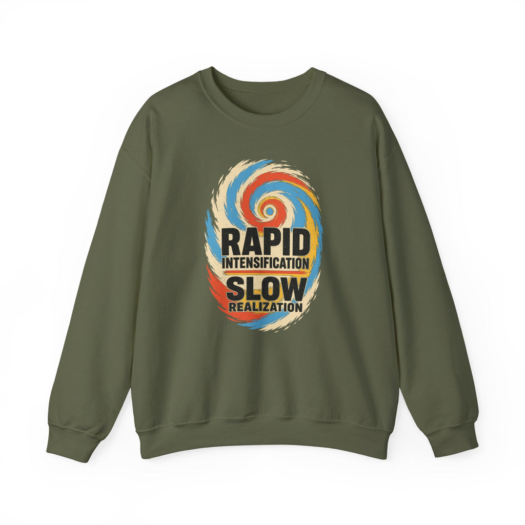Rapid Intensification Slow Realization Crewneck