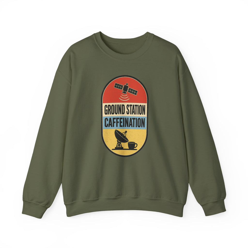 Ground Station Caffeination Crewneck