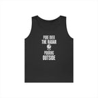 Pore over the Radar Pouring Outside Tank Top