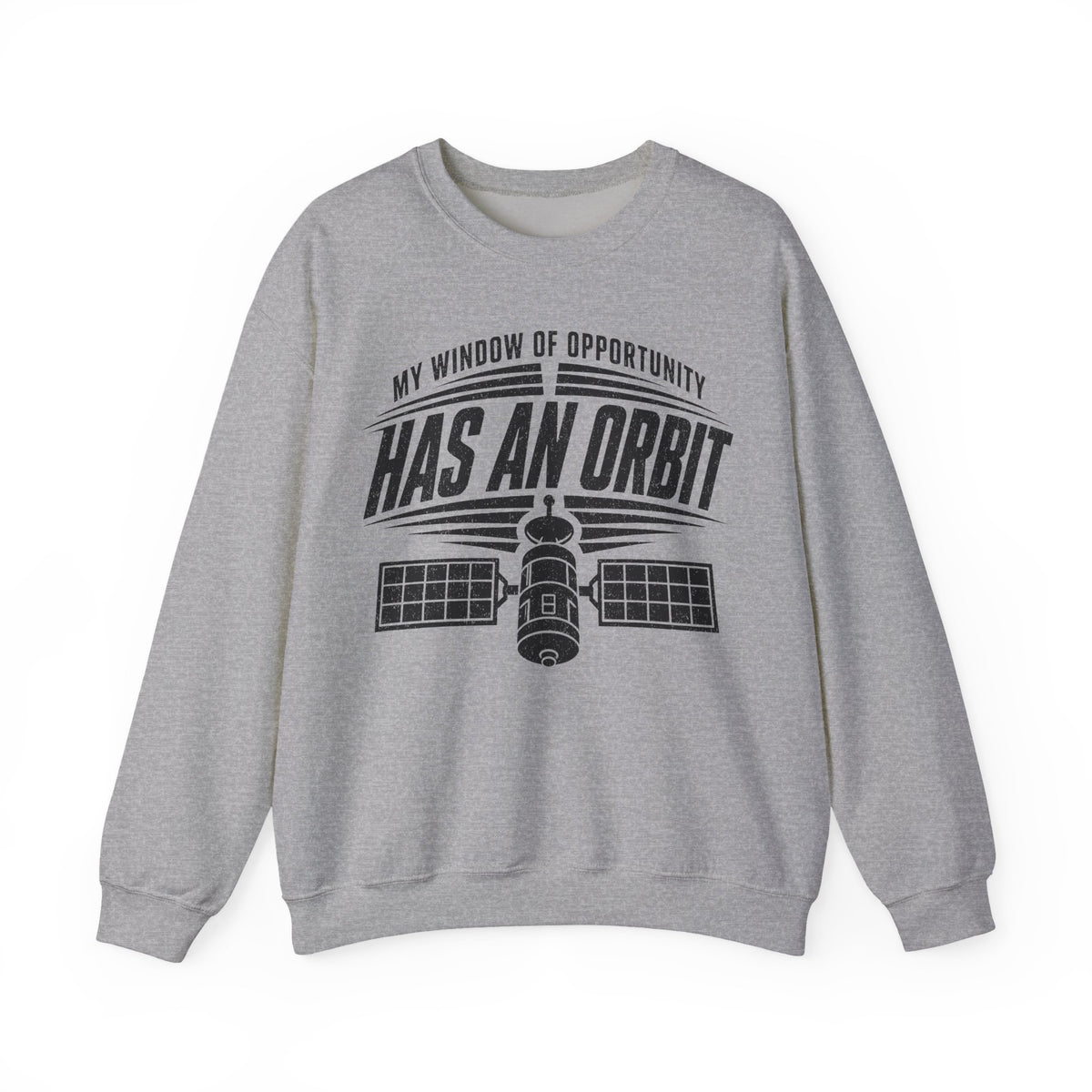 My Window of Opportunity Has an Orbit Crewneck