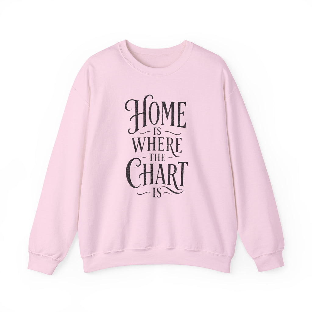 Home Is Where the Chart Is Crewneck