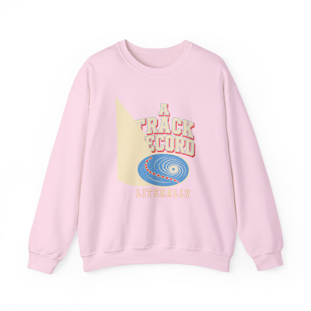 A Track Record, Literally Crewneck