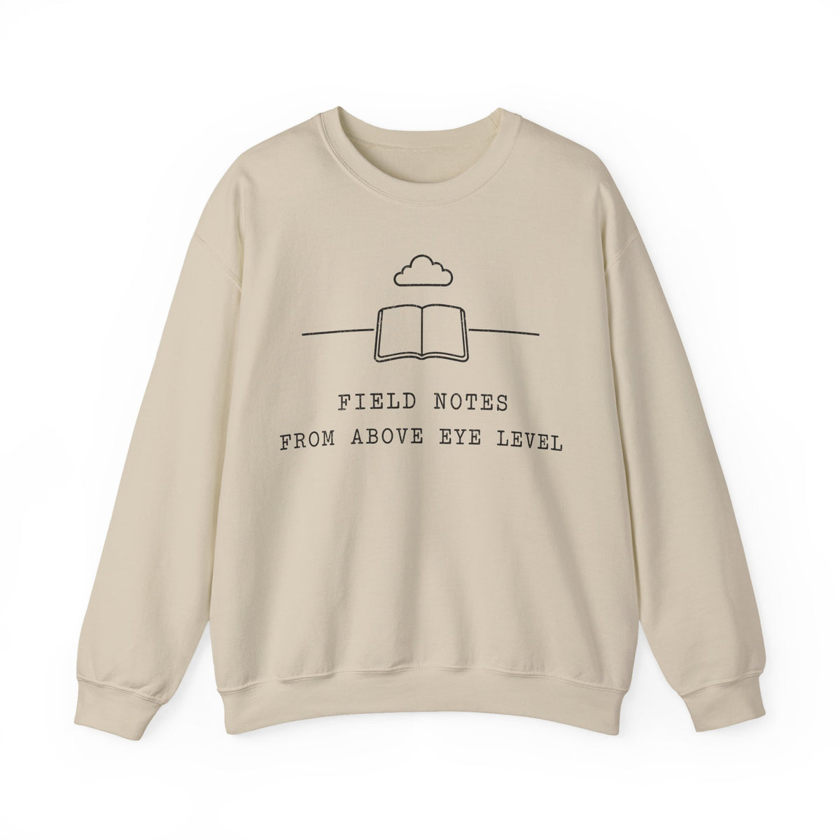 Field Notes from Above Eye Level Crewneck