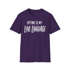 Uptime Is My Love Language T-Shirt