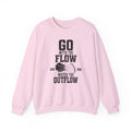 Go with the Flow Watch the Outflow Crewneck