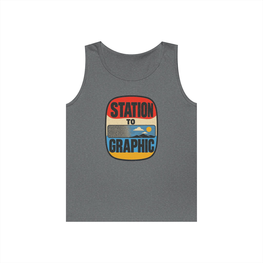Station to Graphic Tank Top