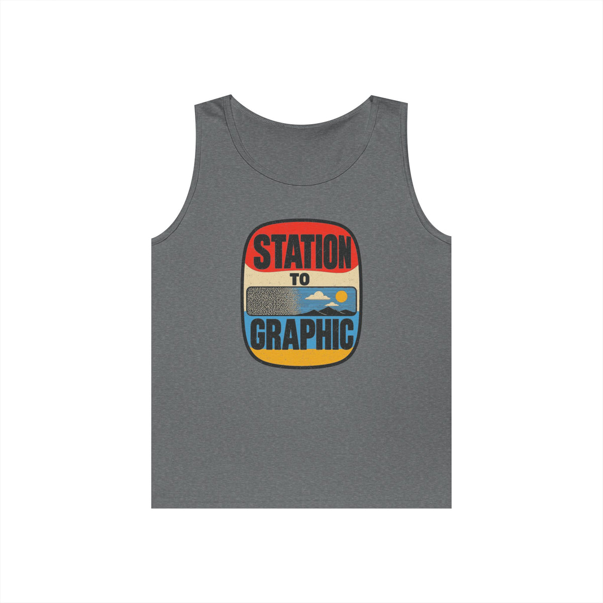 Station to Graphic Tank Top