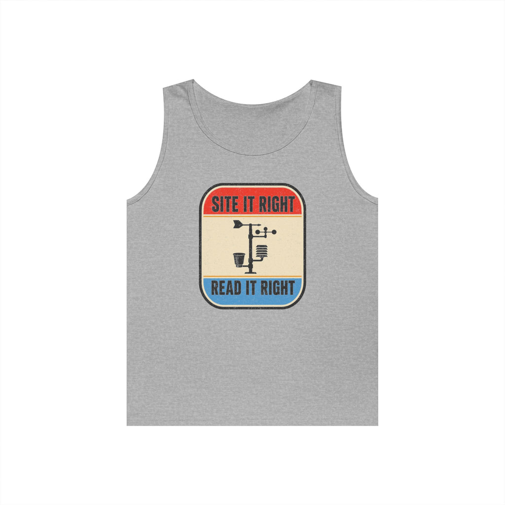 Site It Right Read It Right Tank Top