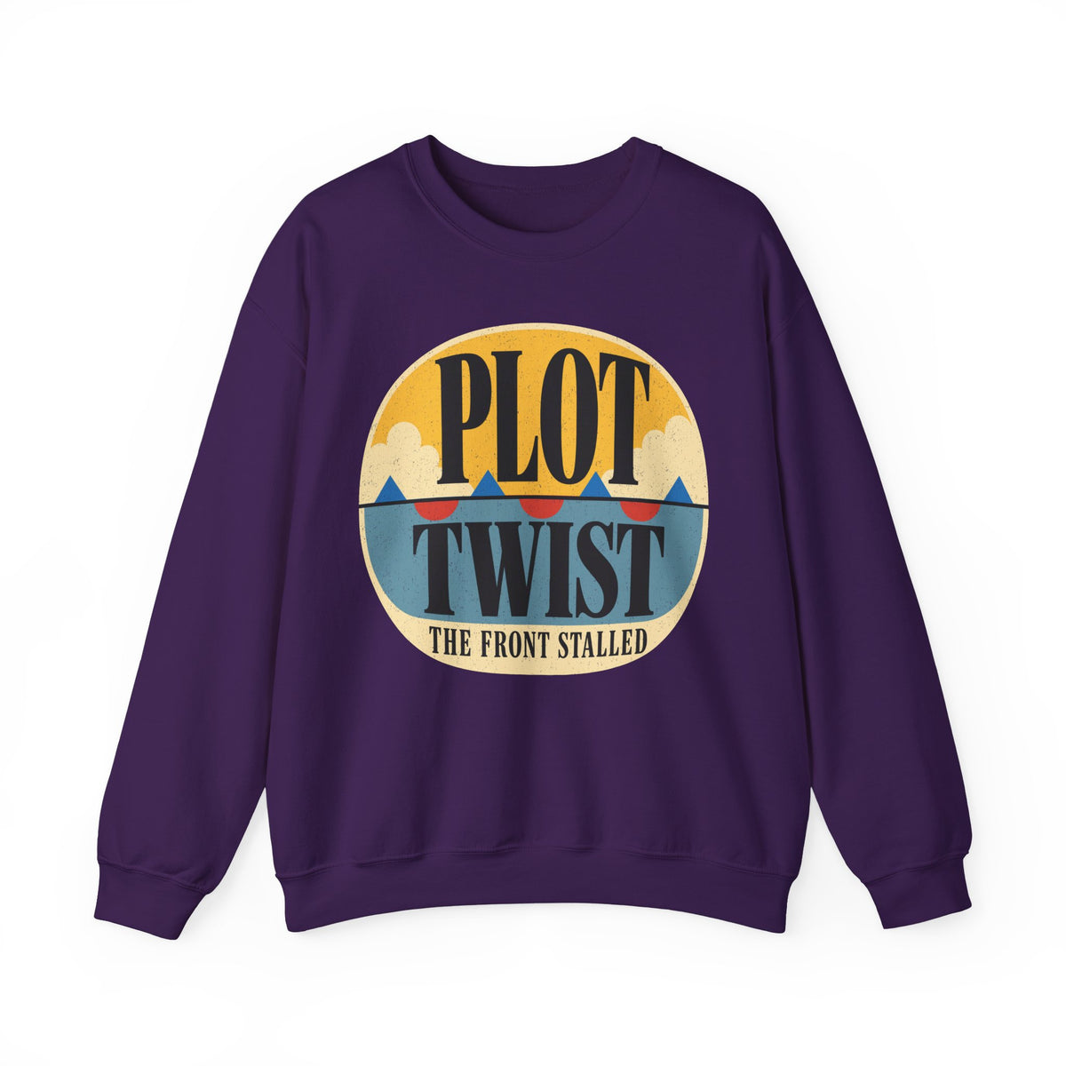 Plot Twist, the Front Stalled Crewneck