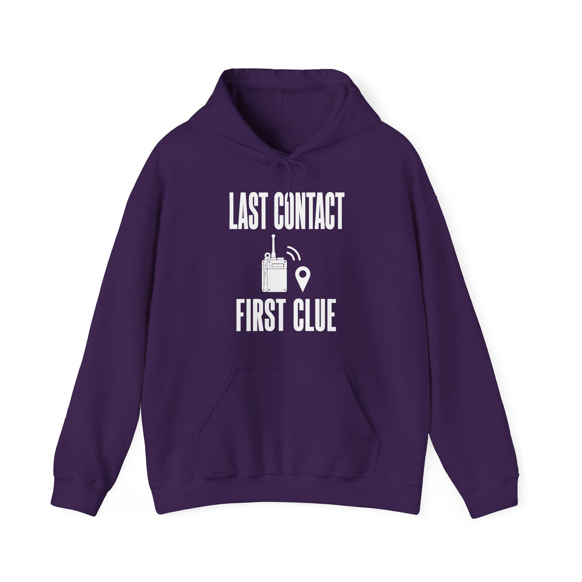 Last Contact First Clue Hoodie