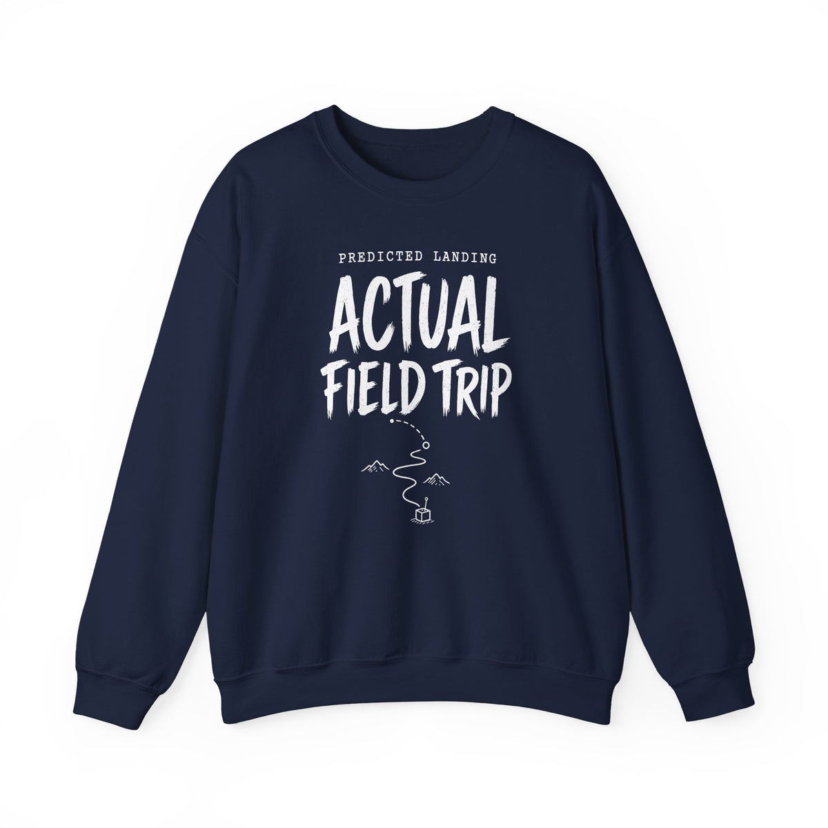 Predicted Landing Actual Field Trip Crewneck