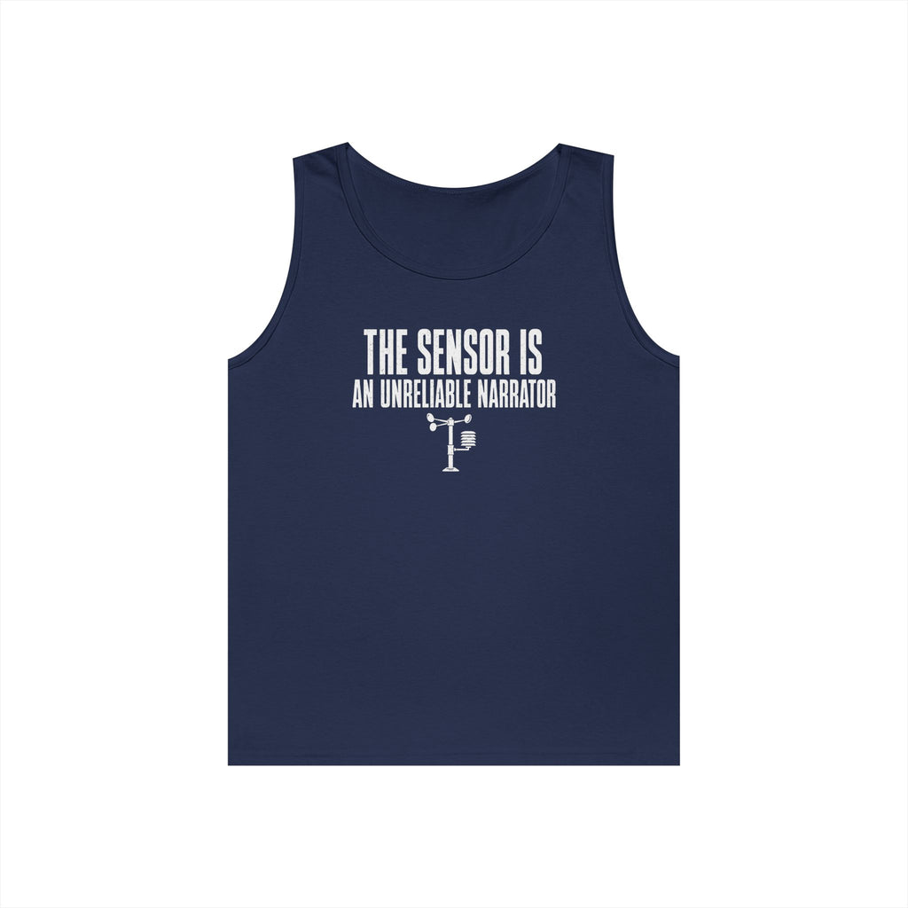 The Sensor Is an Unreliable Narrator Tank Top