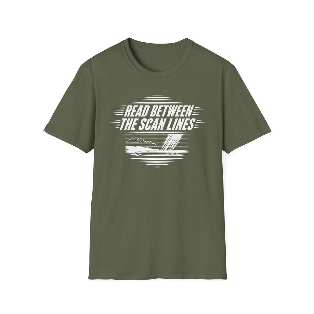 Read Between the Scan Lines T-Shirt