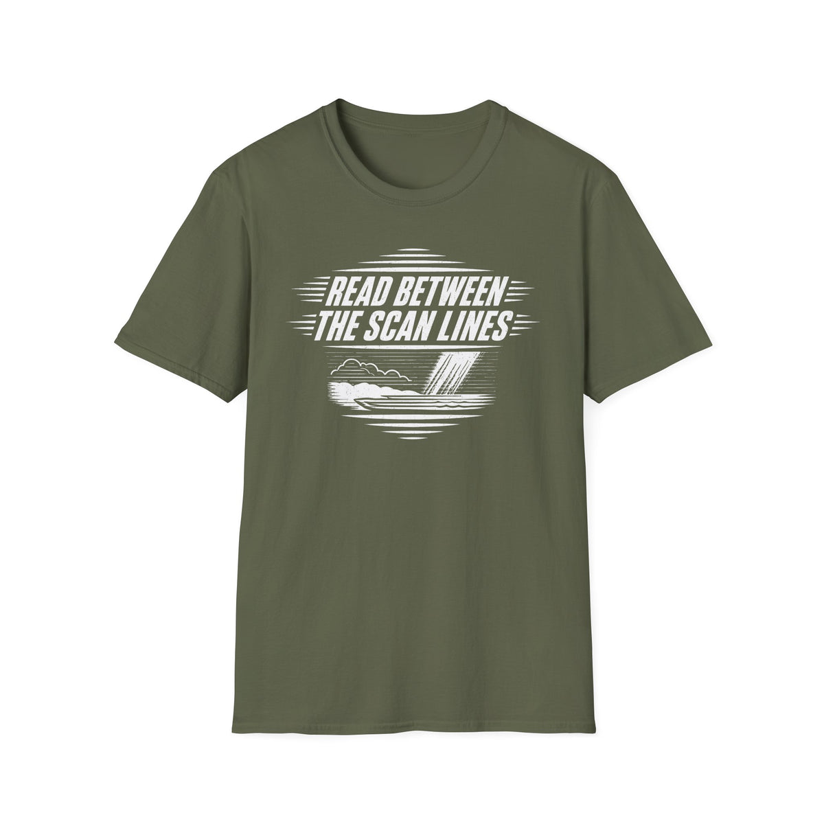 Read Between the Scan Lines T-Shirt