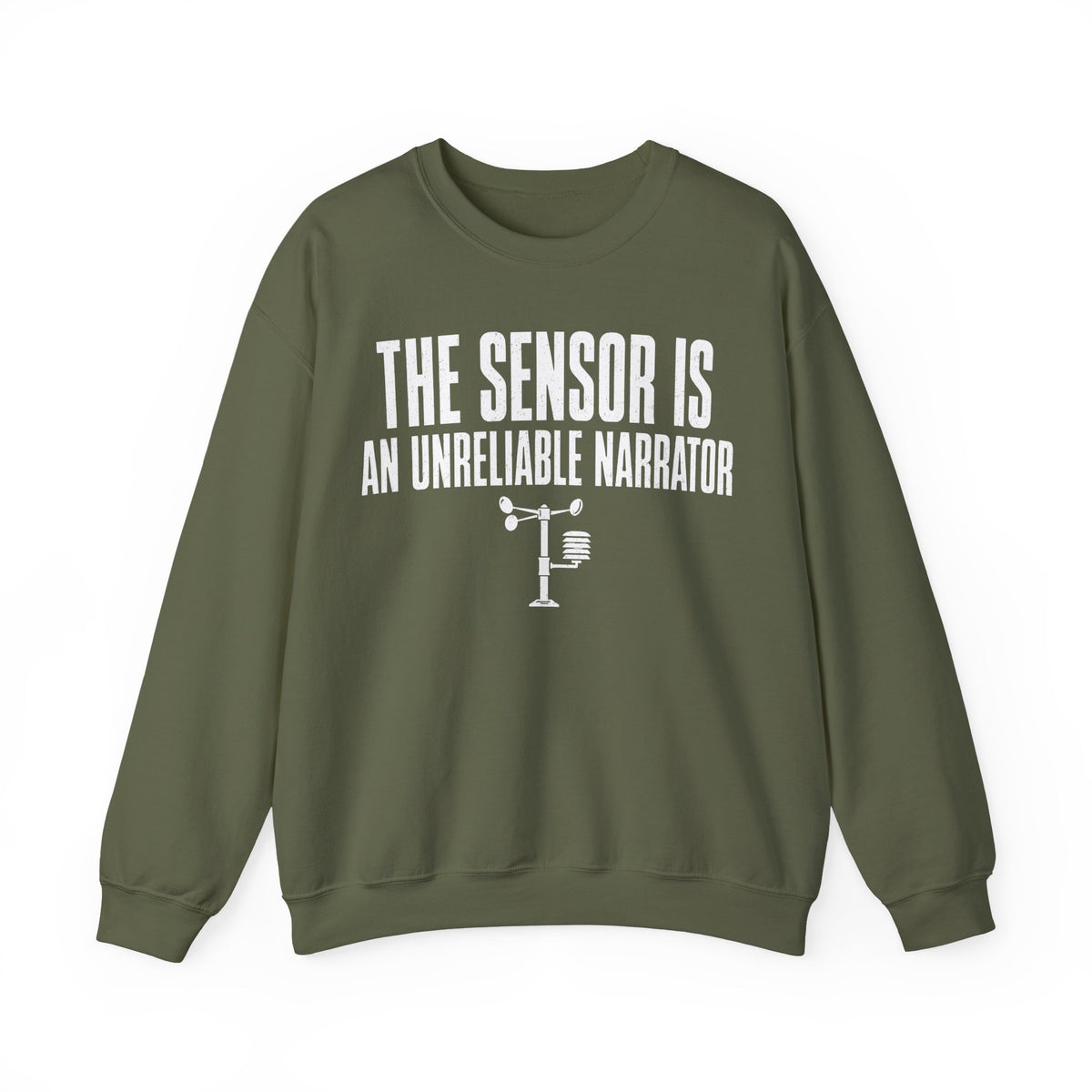 The Sensor Is an Unreliable Narrator Crewneck