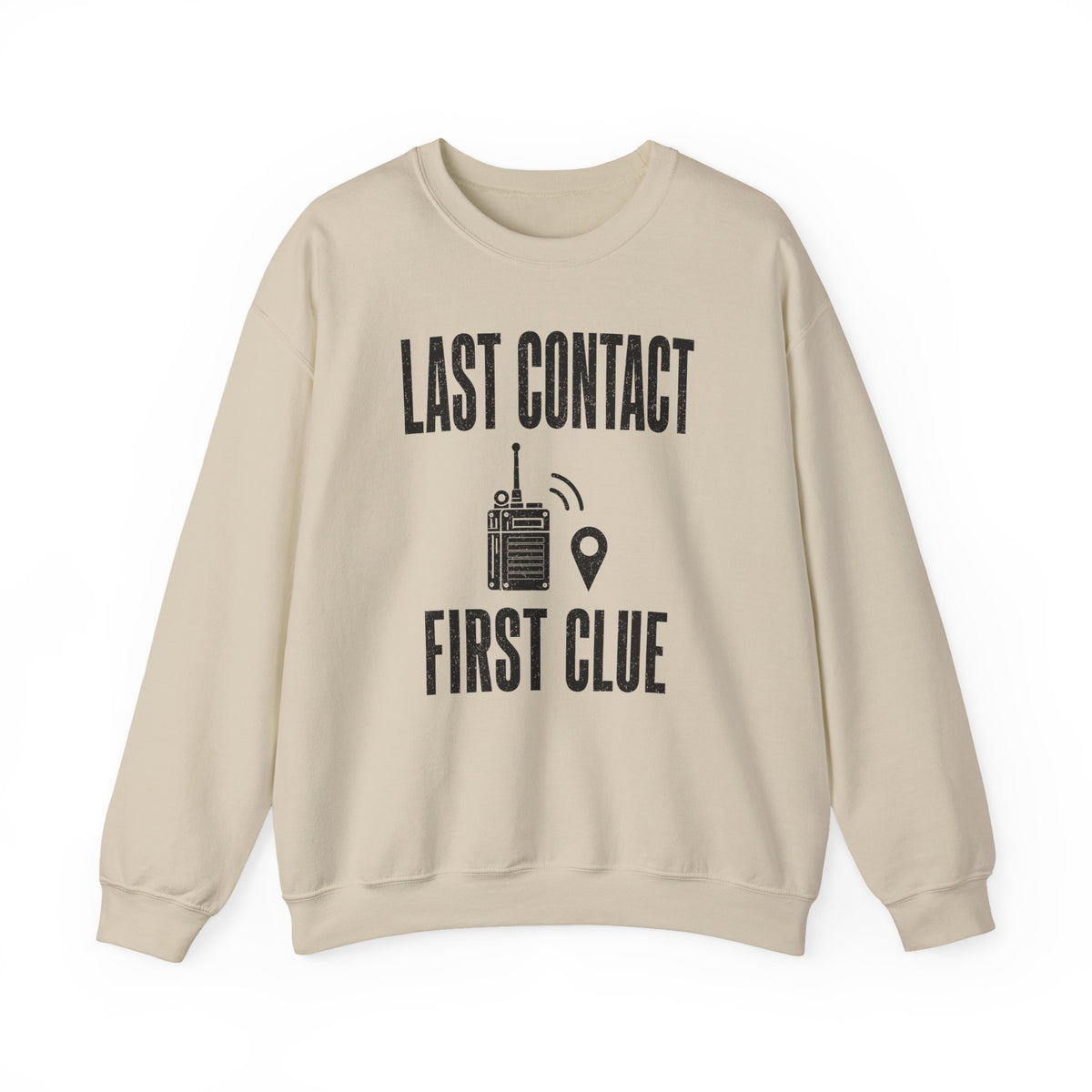 Last Contact First Clue Crewneck