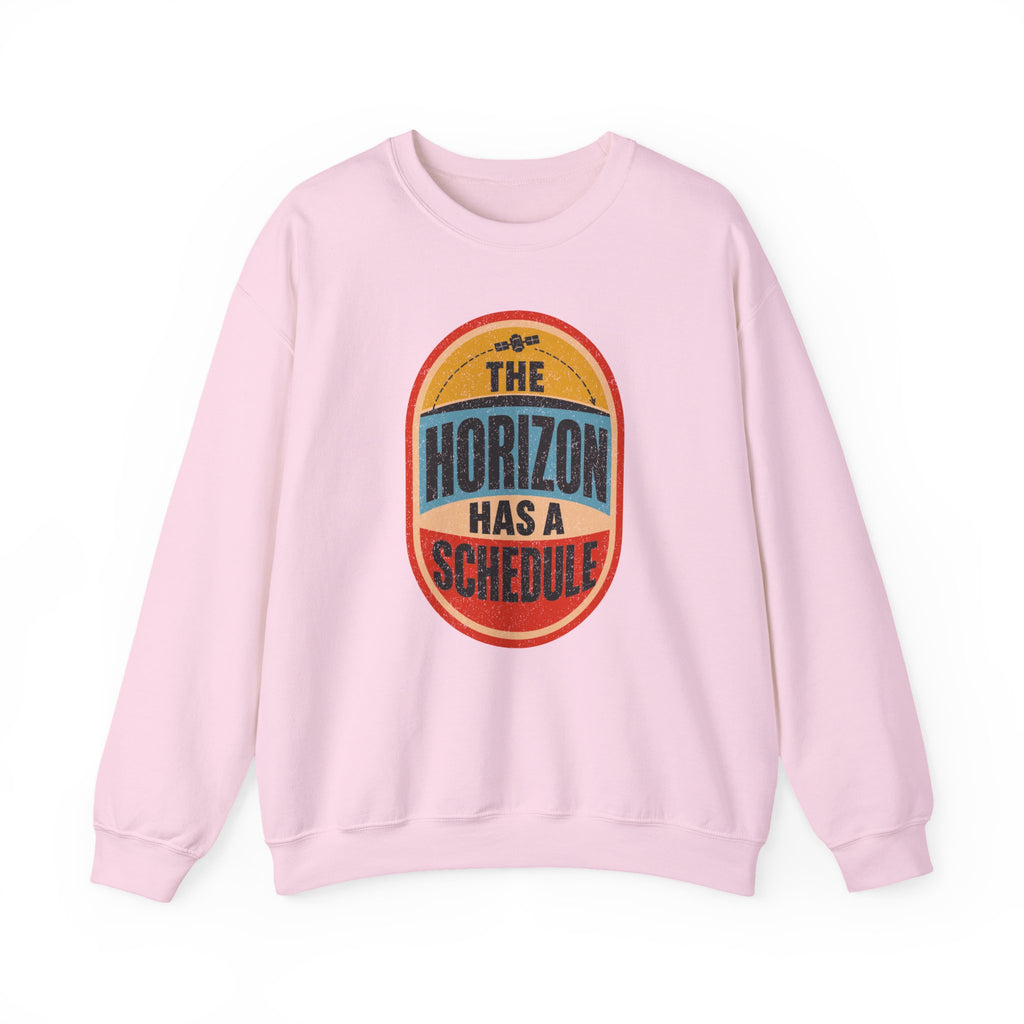 The Horizon Has a Schedule Crewneck