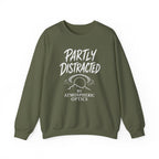 Partly Distracted by Atmospheric Optics Crewneck