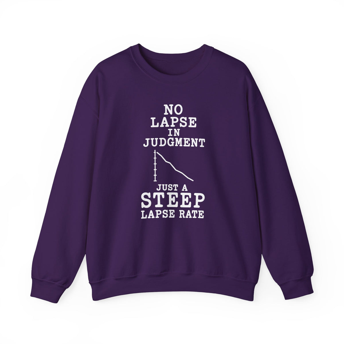 No Lapse in Judgment Just a Steep Lapse Rate Crewneck