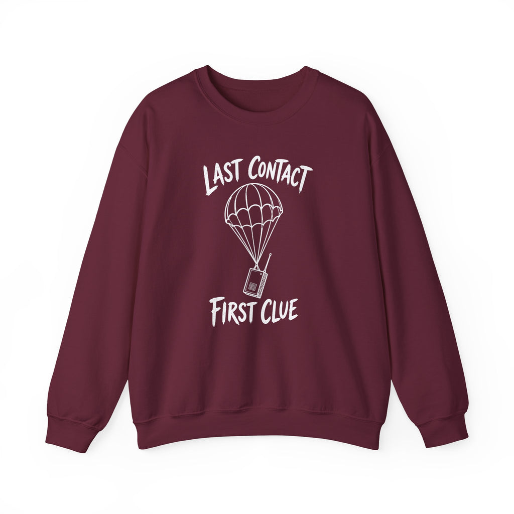 Last Contact First Clue Crewneck
