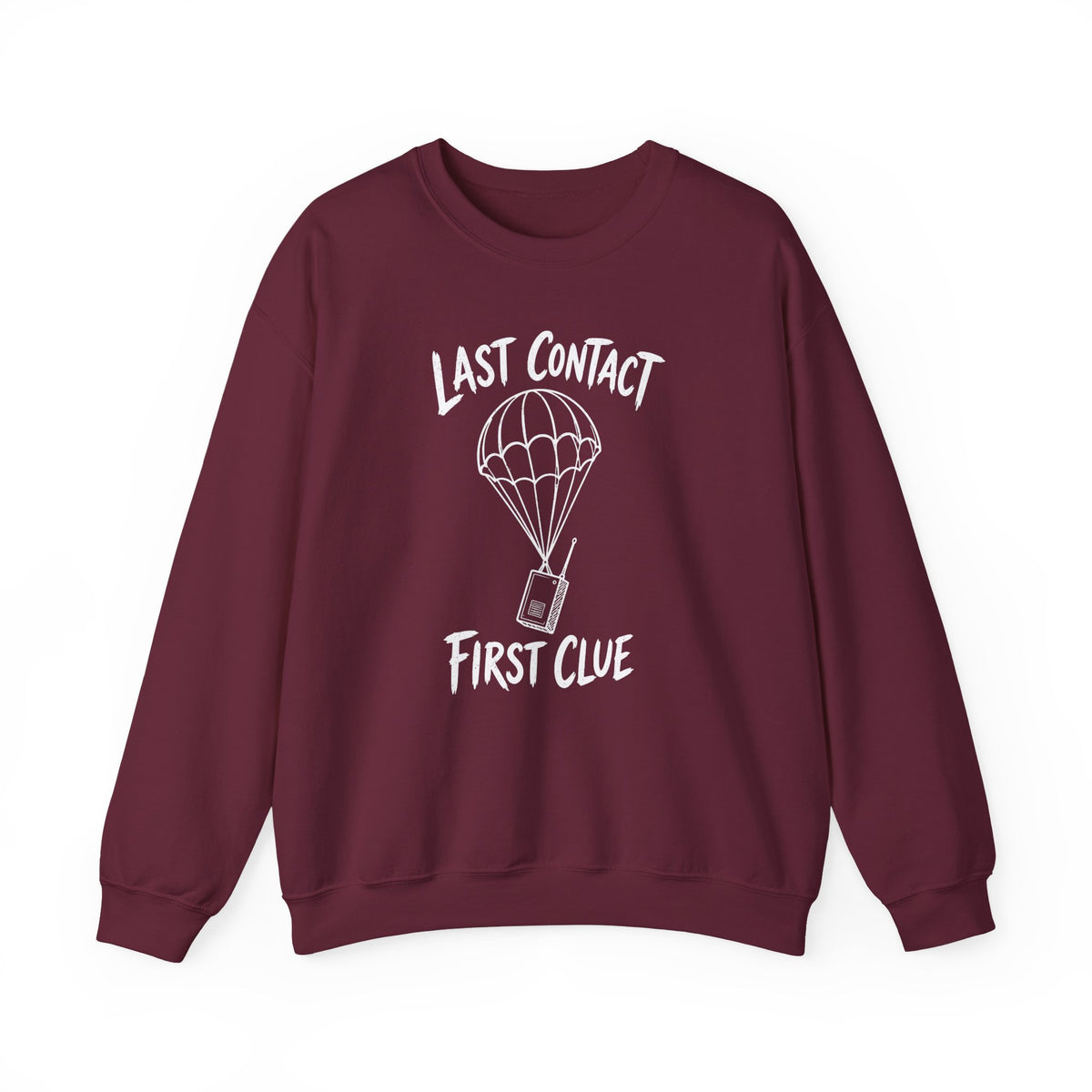 Last Contact First Clue Crewneck