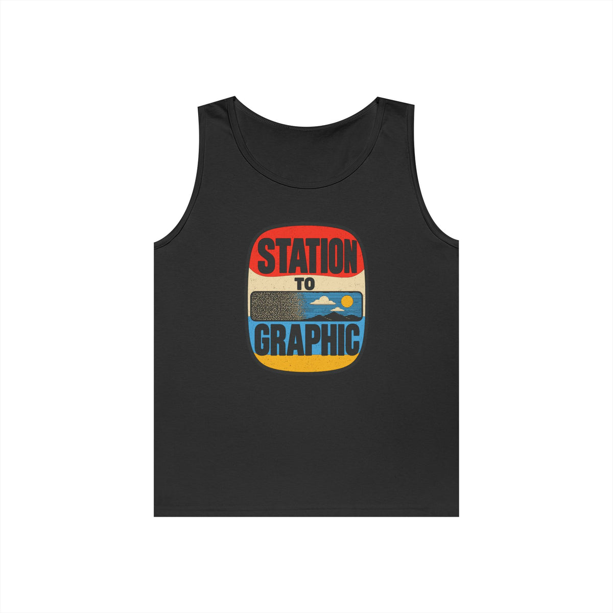 Station to Graphic Tank Top