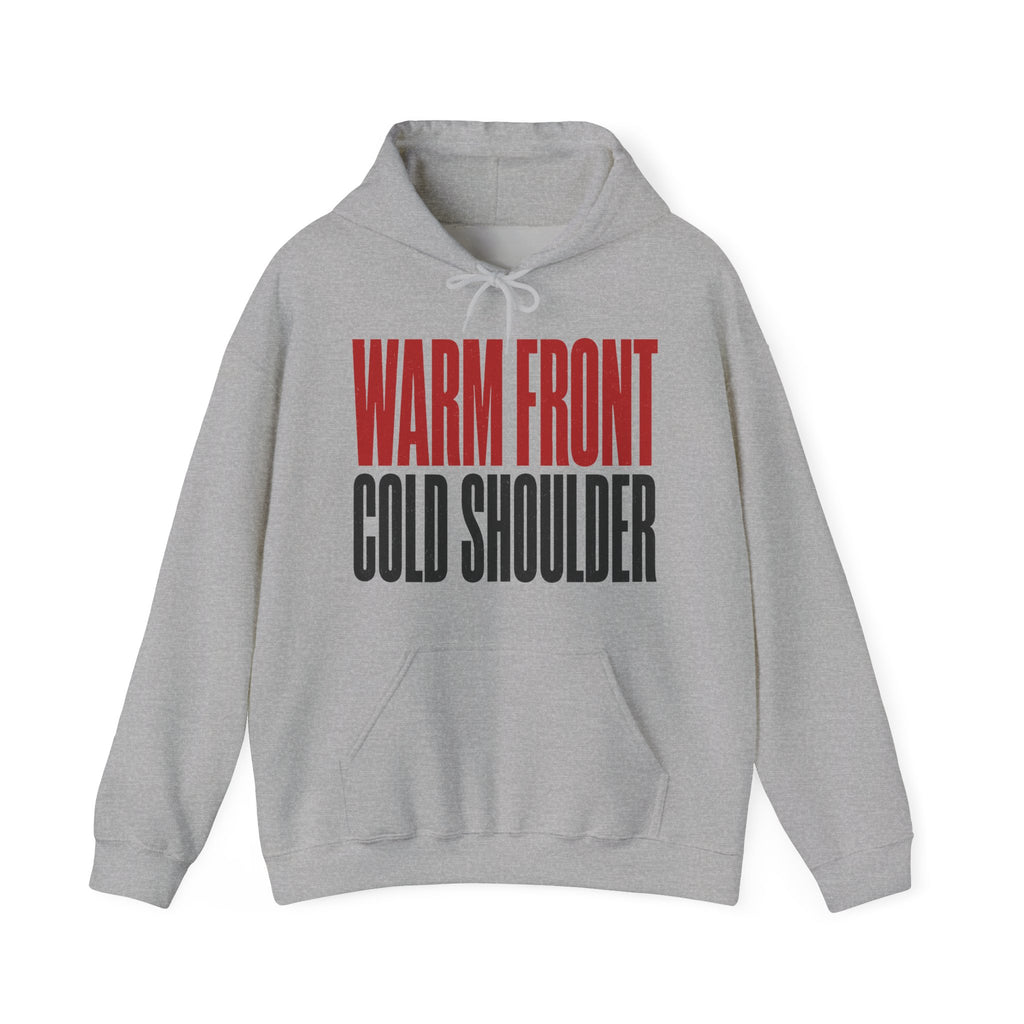 Warm Front Cold Shoulder Hoodie