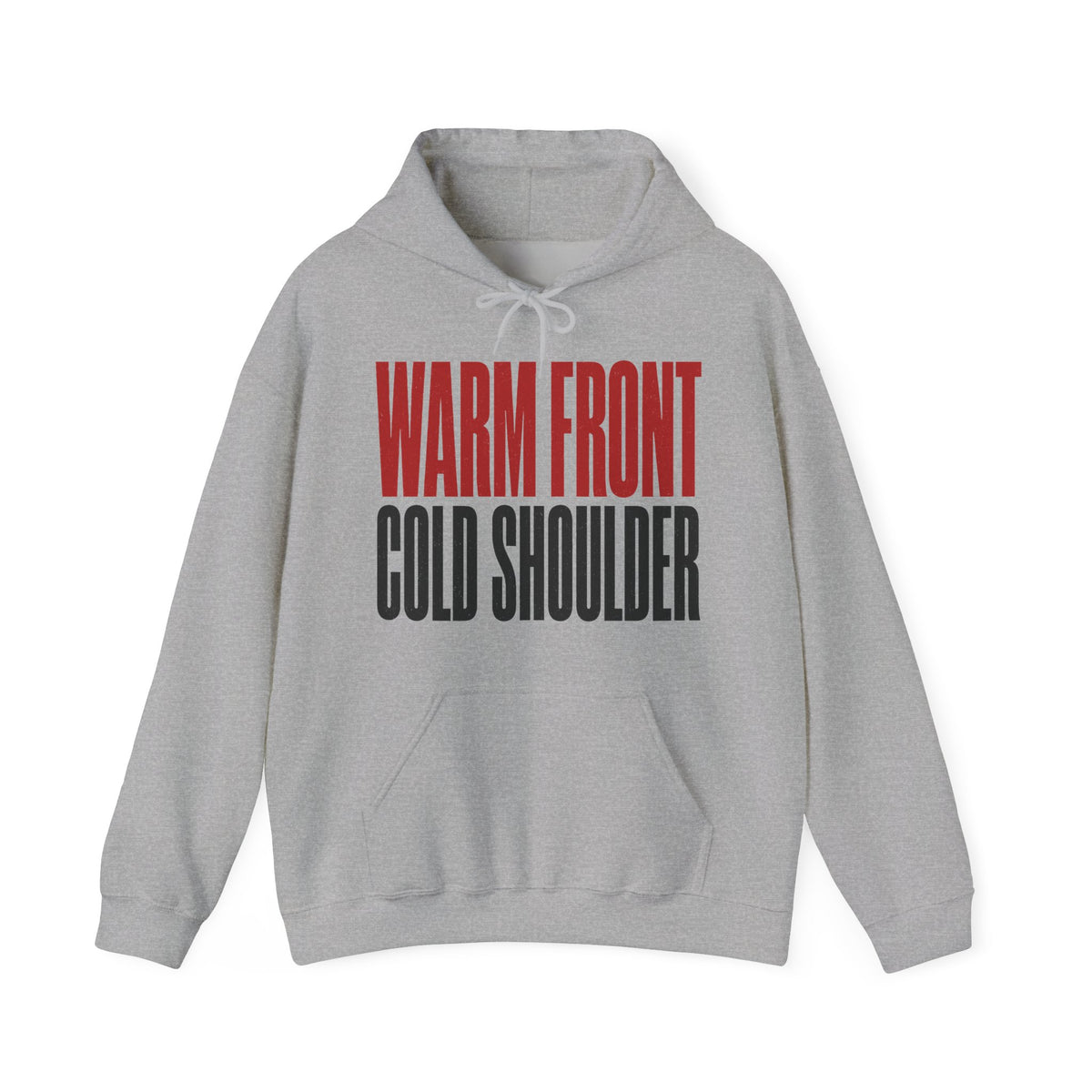 Warm Front Cold Shoulder Hoodie