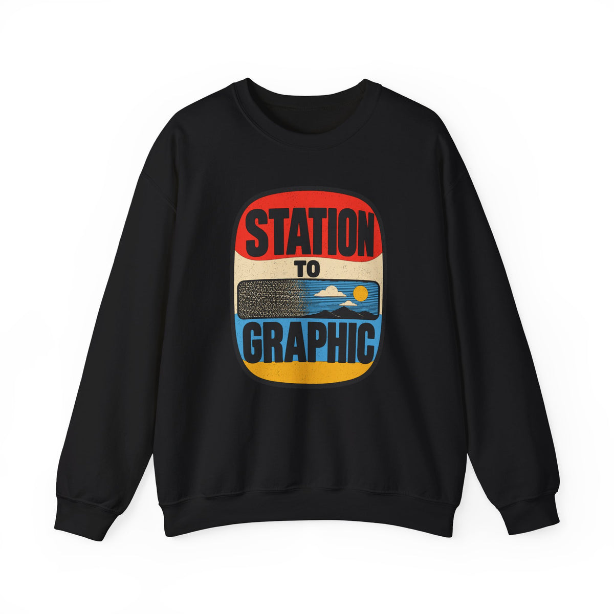 Station to Graphic Crewneck