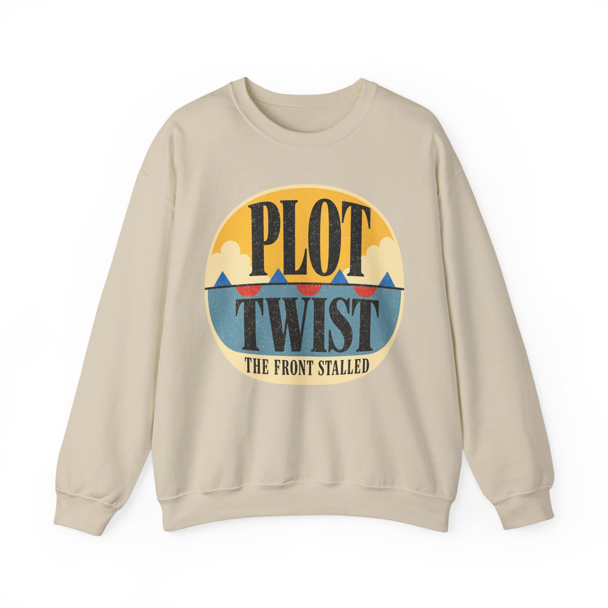 Plot Twist, the Front Stalled Crewneck