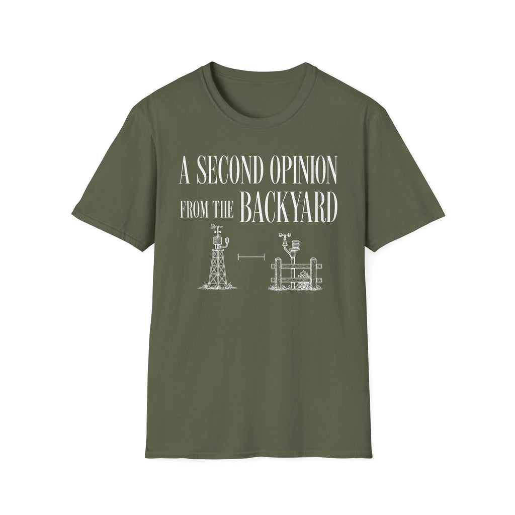 A Second Opinion From the Backyard T-Shirt