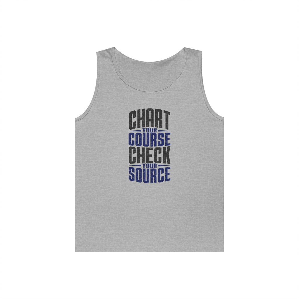 Chart Your Course Check Your Source Tank Top