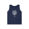A Little Up in the Air About the Landing Tank Top