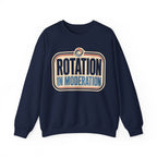 Rotation in Moderation Crewneck