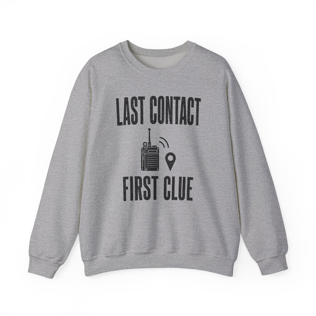 Last Contact First Clue Crewneck