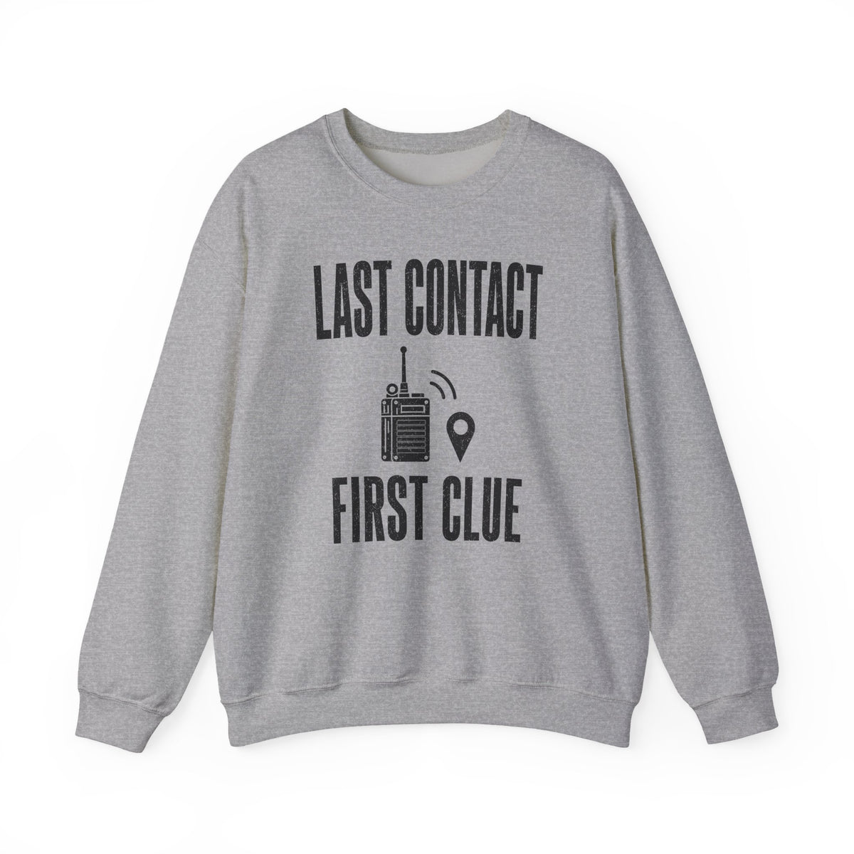 Last Contact First Clue Crewneck