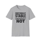 Emotionally Stable Atmospherically Not T-Shirt