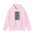 Chart Your Course Check Your Source Hoodie