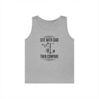 Site with Care Then Compare Tank Top