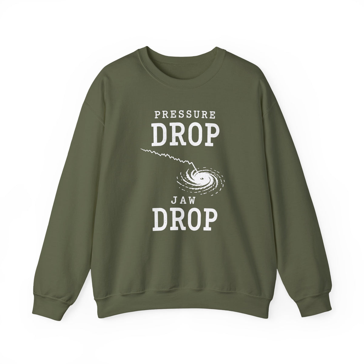 Pressure Drop Jaw Drop Crewneck