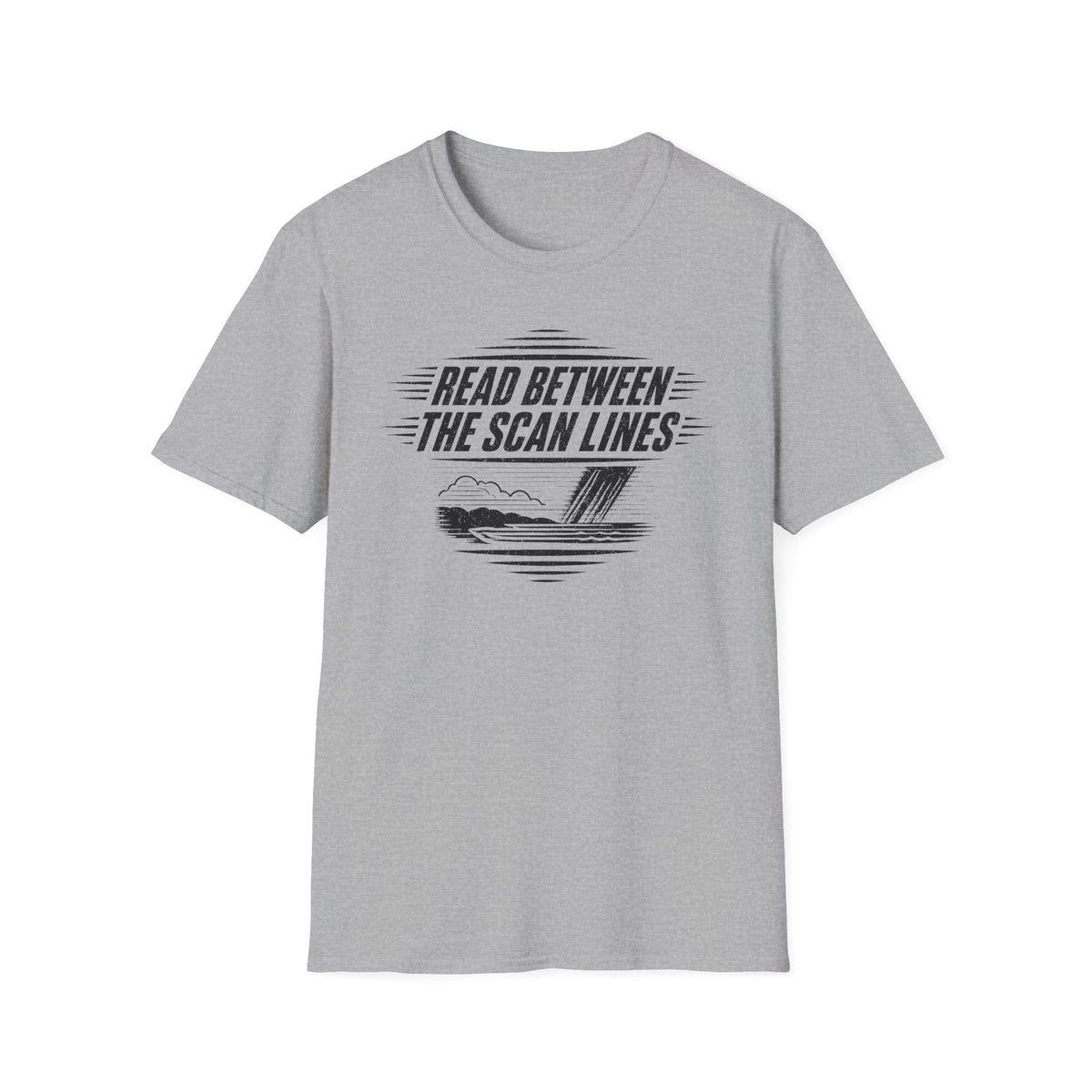 Read Between the Scan Lines T-Shirt
