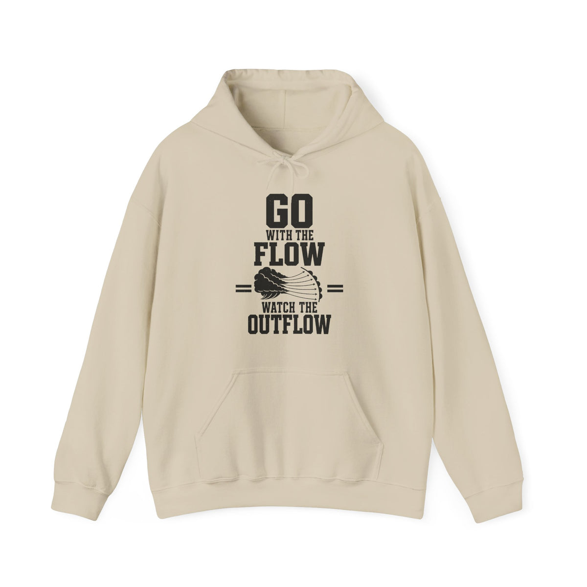 Go with the Flow Watch the Outflow Hoodie