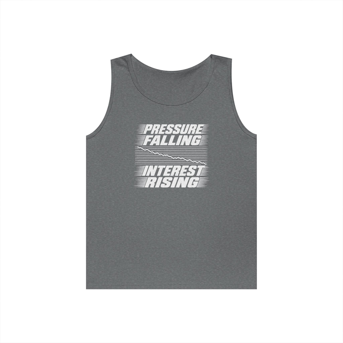 Pressure Falling Interest Rising Tank Top