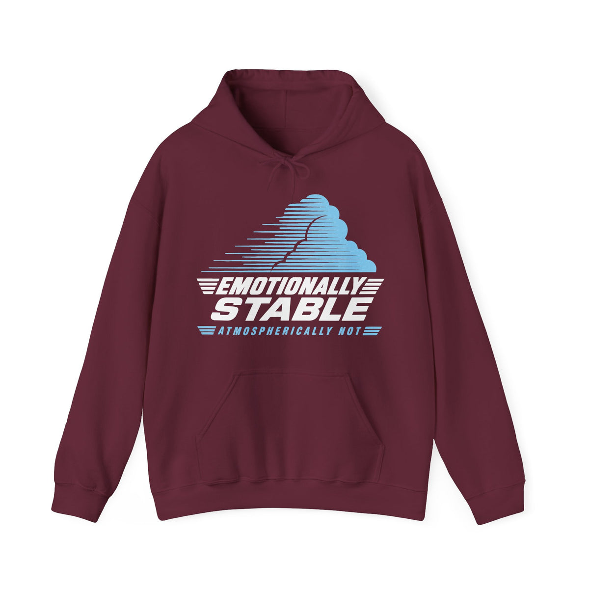 Emotionally Stable Atmospherically Not Hoodie