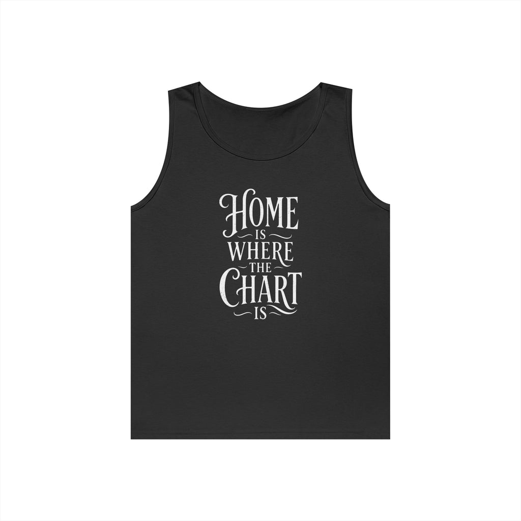 Home Is Where the Chart Is Tank Top