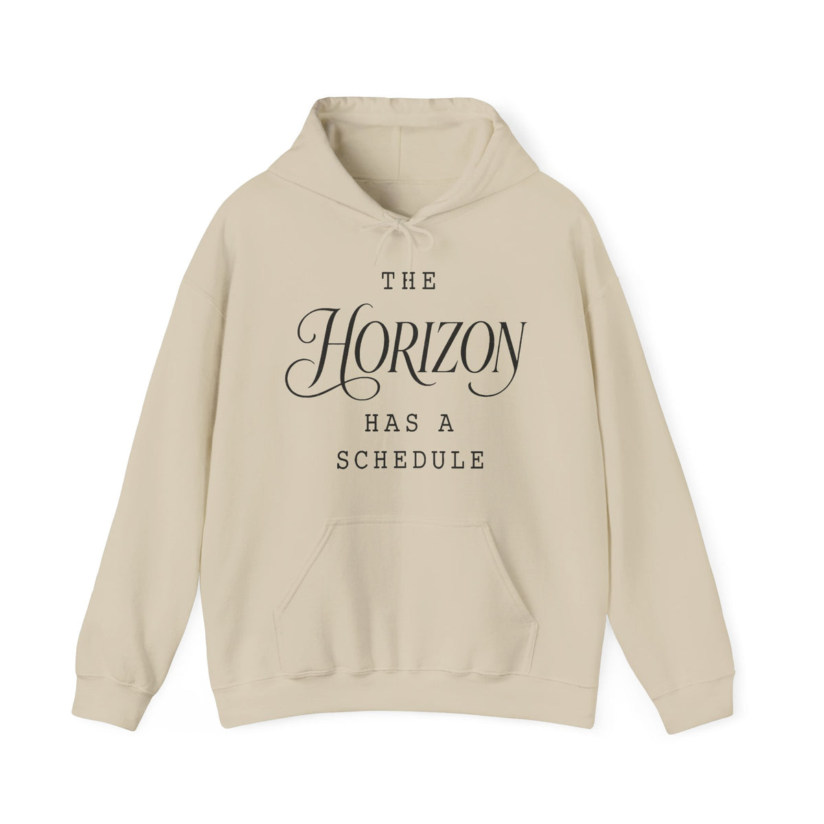 The Horizon Has a Schedule Hoodie