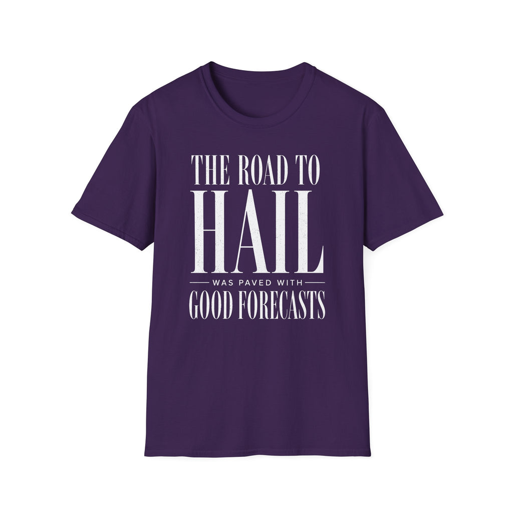 The Road to Hail Was Paved With Good Forecasts T-Shirt