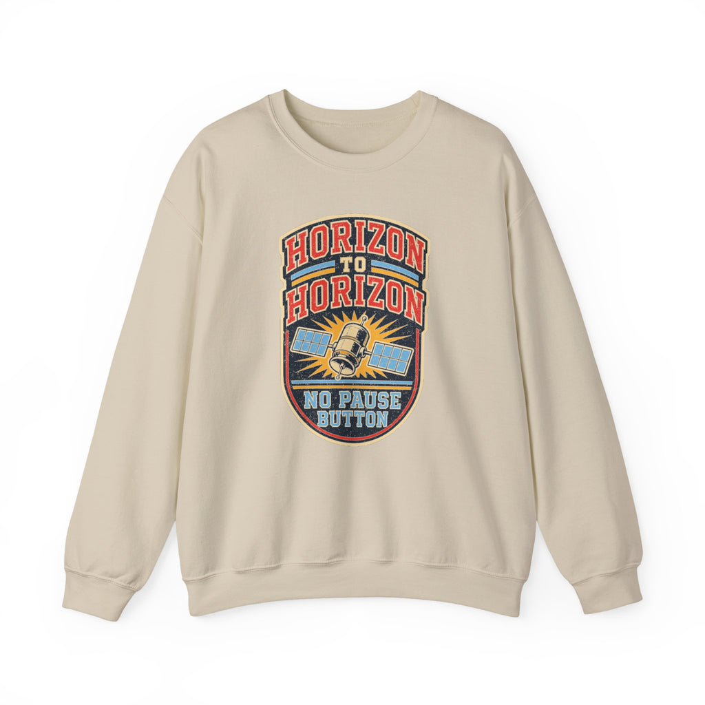 Horizon to Horizon No Pause Button Crewneck